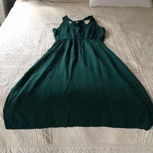 Green dress
